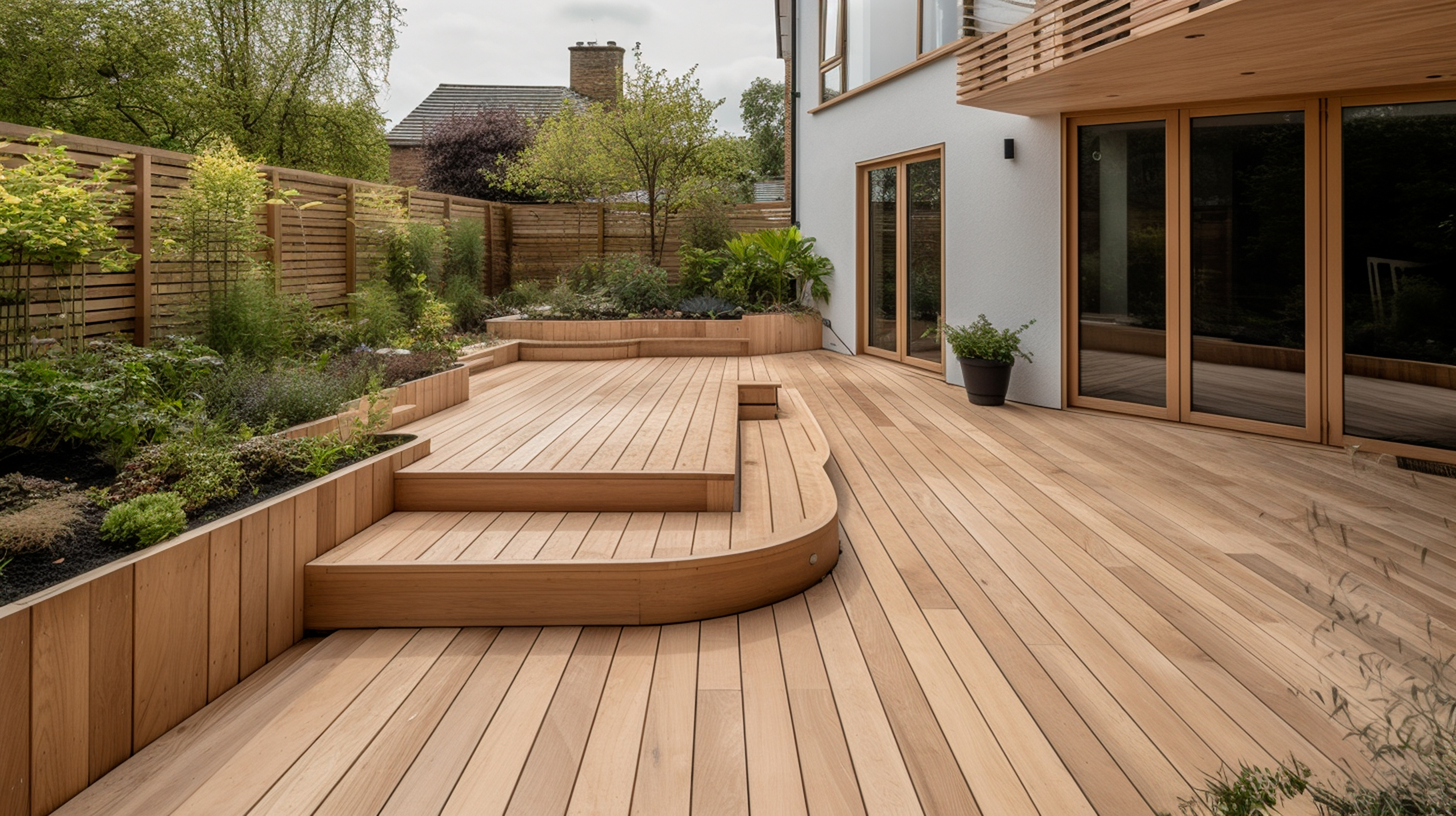 Multi-level decking